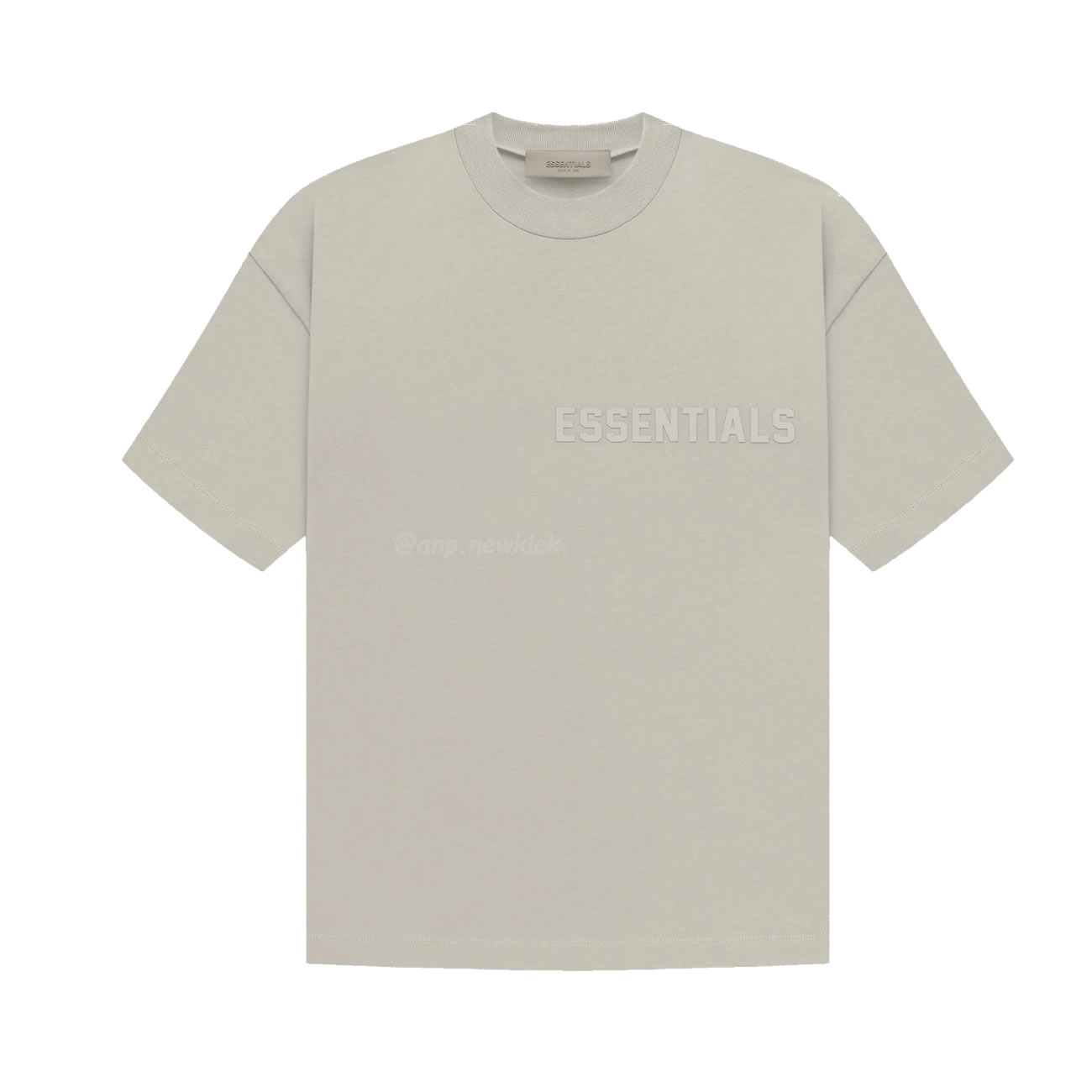 Fear Of God Essentials Fog Logo Letter Short Sleeve T Shirt Plum Purple (12) - newkick.vip